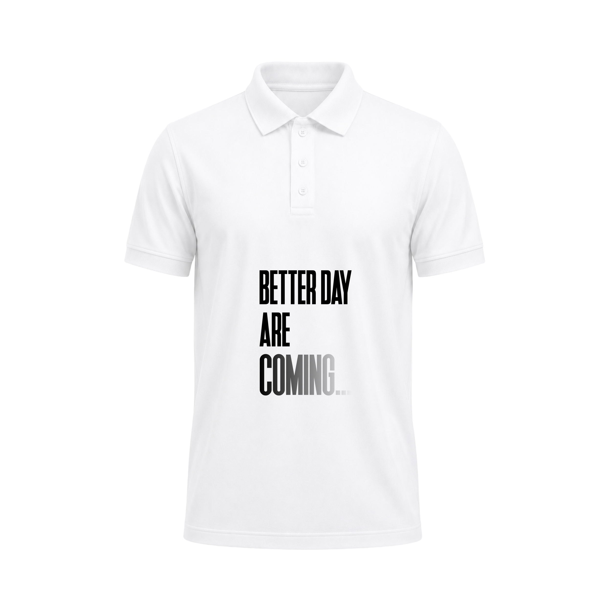 Siiege Better Day Are Coming  Polo T-Shirt for Men