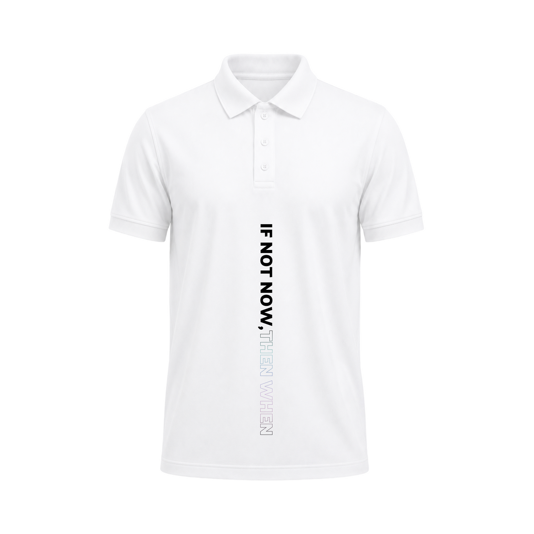 SIIEGE Motivational Quote Polo T-Shirt for Men