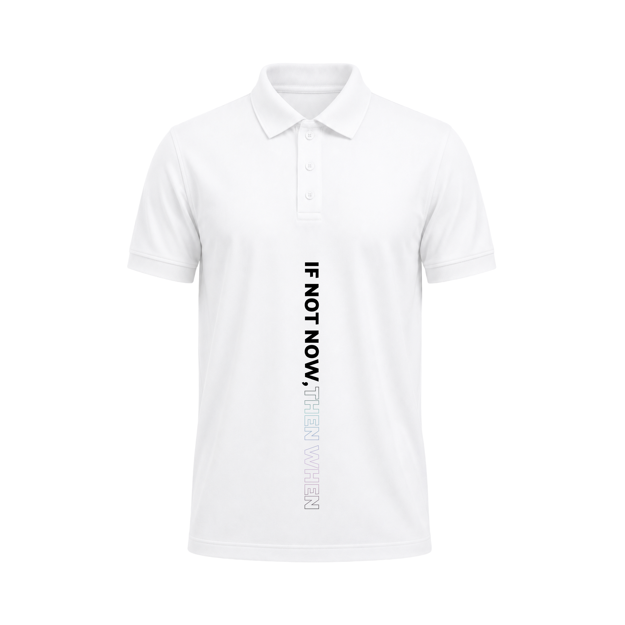 SIIEGE Motivational Quote Polo T-Shirt for Men