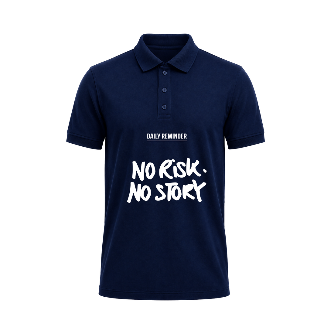 Siiege No Risk No Story  Polo T-Shirt for Men