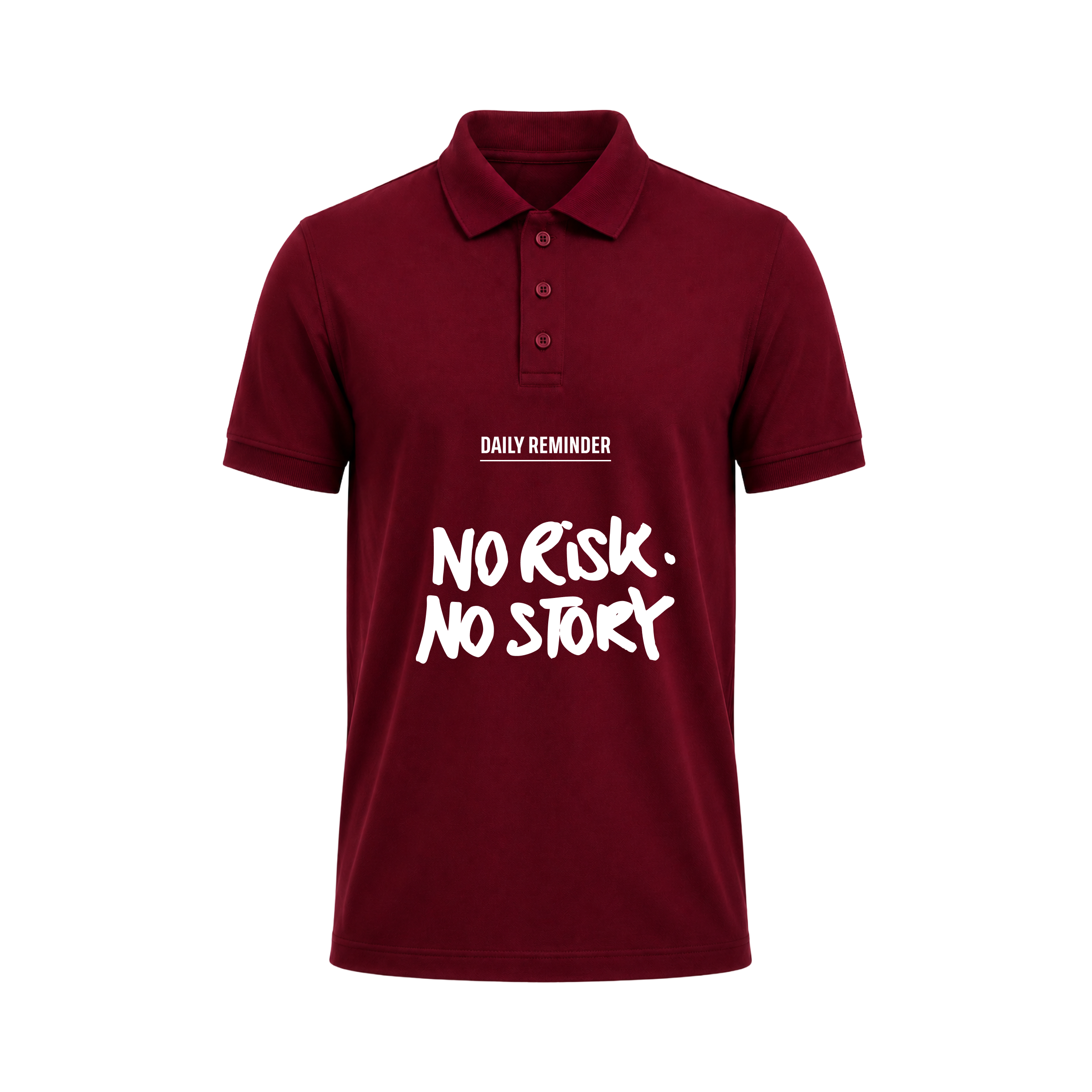 Siiege No Risk No Story  Polo T-Shirt for Men