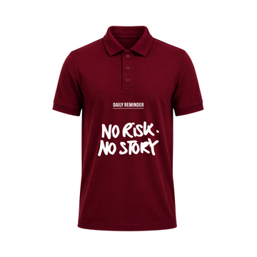 Siiege No Risk No Story  Polo T-Shirt for Men