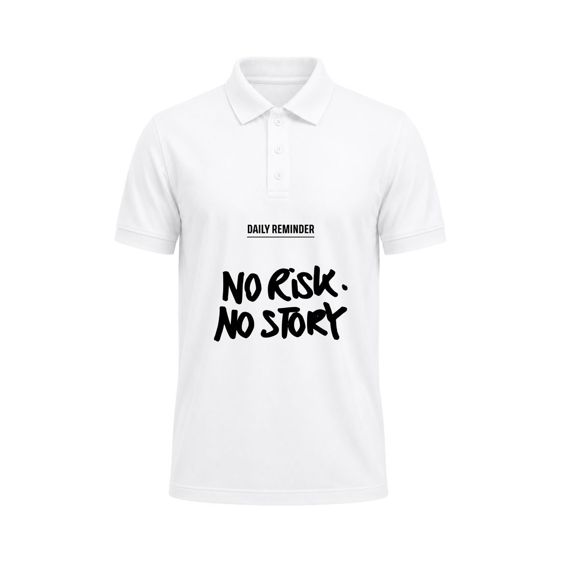 Siiege No Risk No Story  Polo T-Shirt for Men