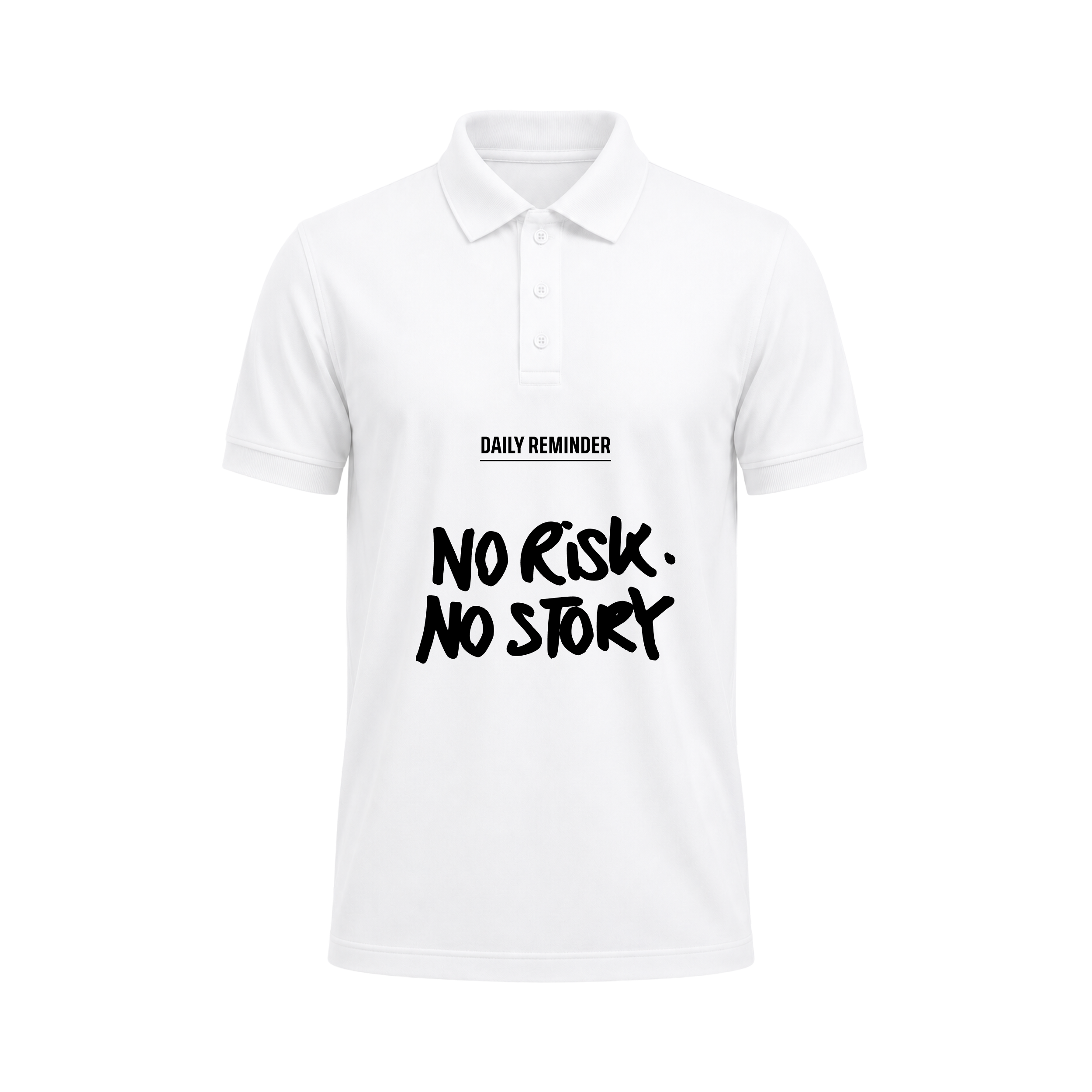 Siiege No Risk No Story  Polo T-Shirt for Men