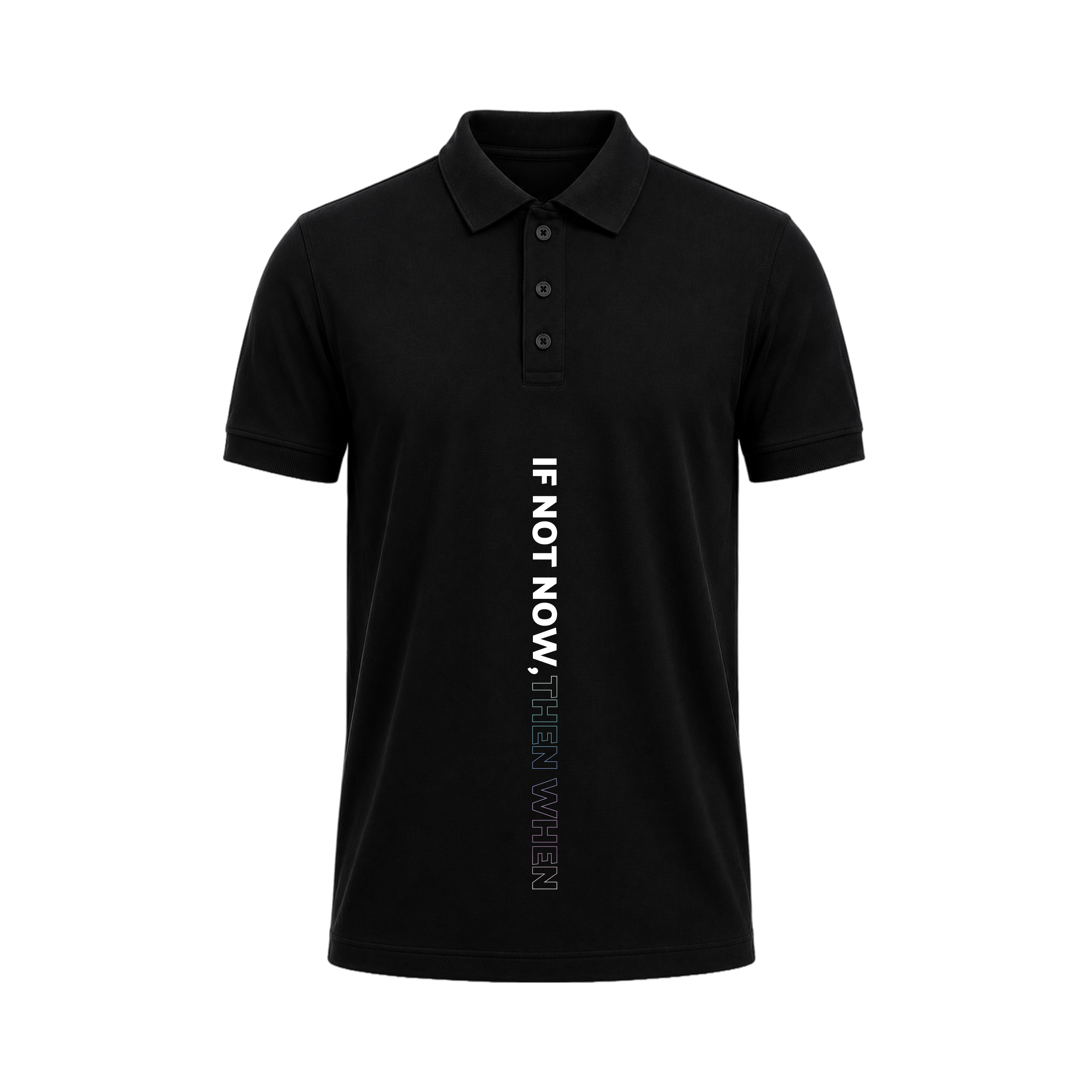 SIIEGE Motivational Quote Polo T-Shirt for Men