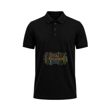 SIIEGE Stay Focused Polo T-Shirt for Men