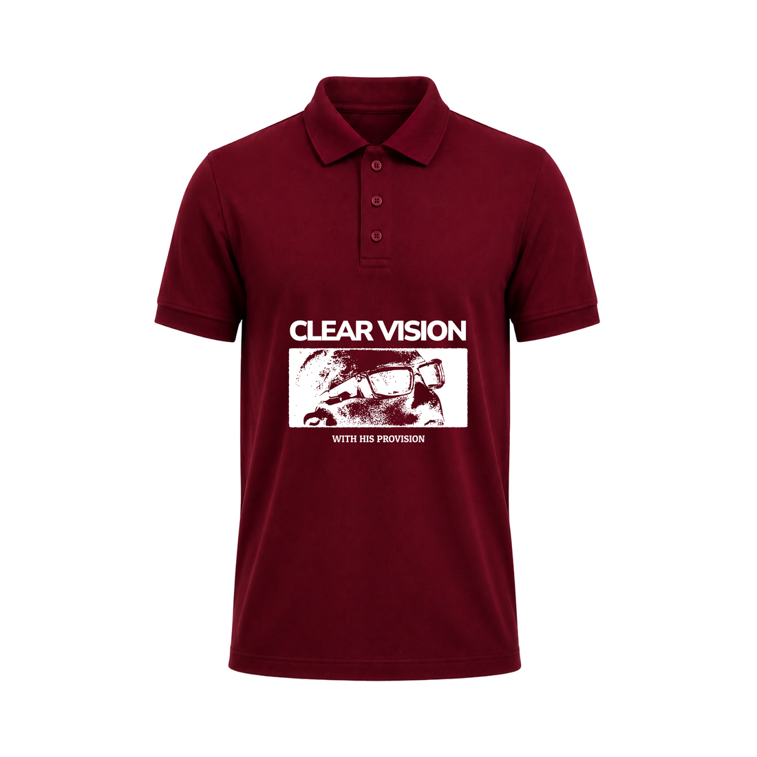 Siiege Clear Vision Polo T-Shirt for Men