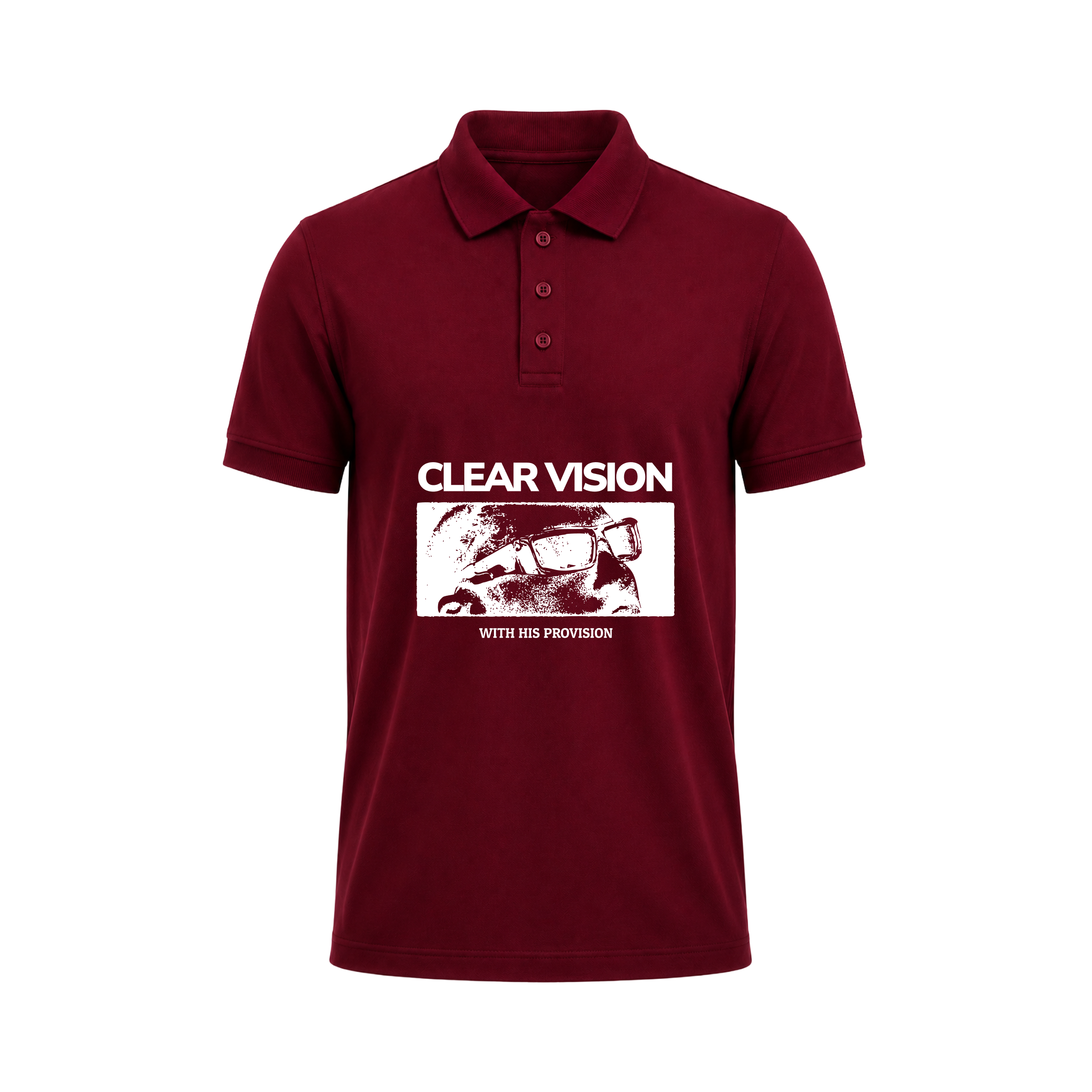 Siiege Clear Vision Polo T-Shirt for Men