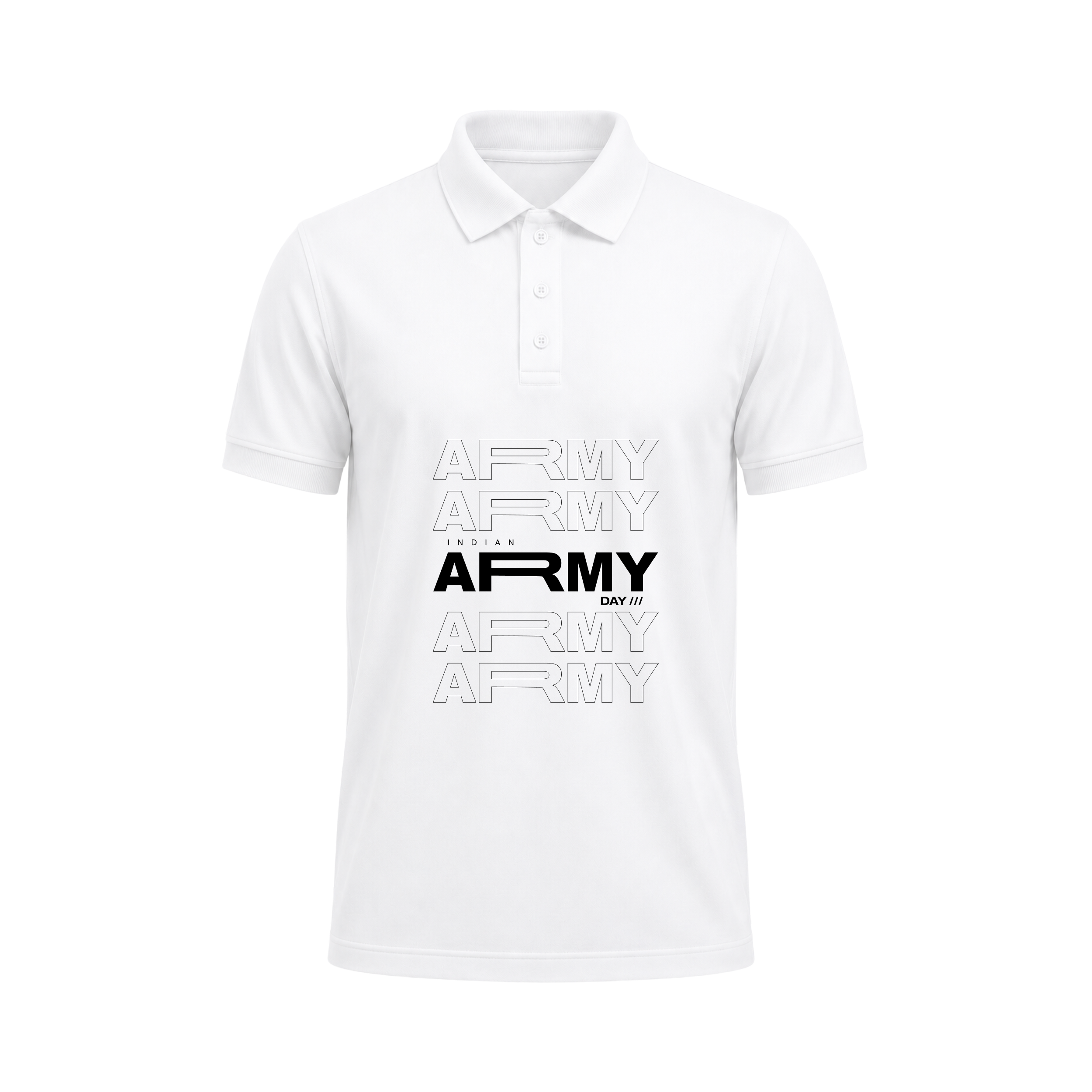 Siiege Indian Army Premium Polo T-Shirt for Men