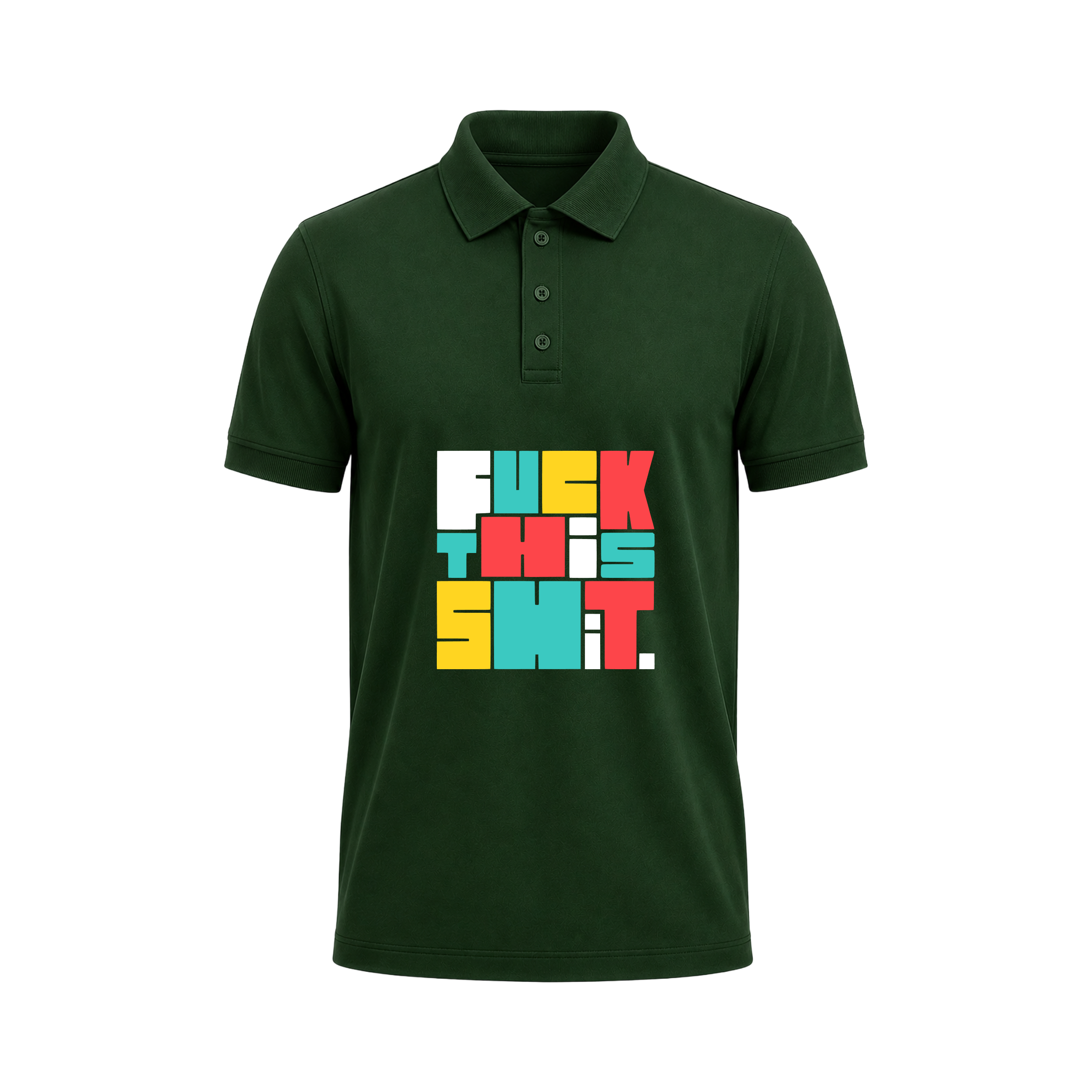 SIIEGE Funk Style Polo T-Shirt for Men