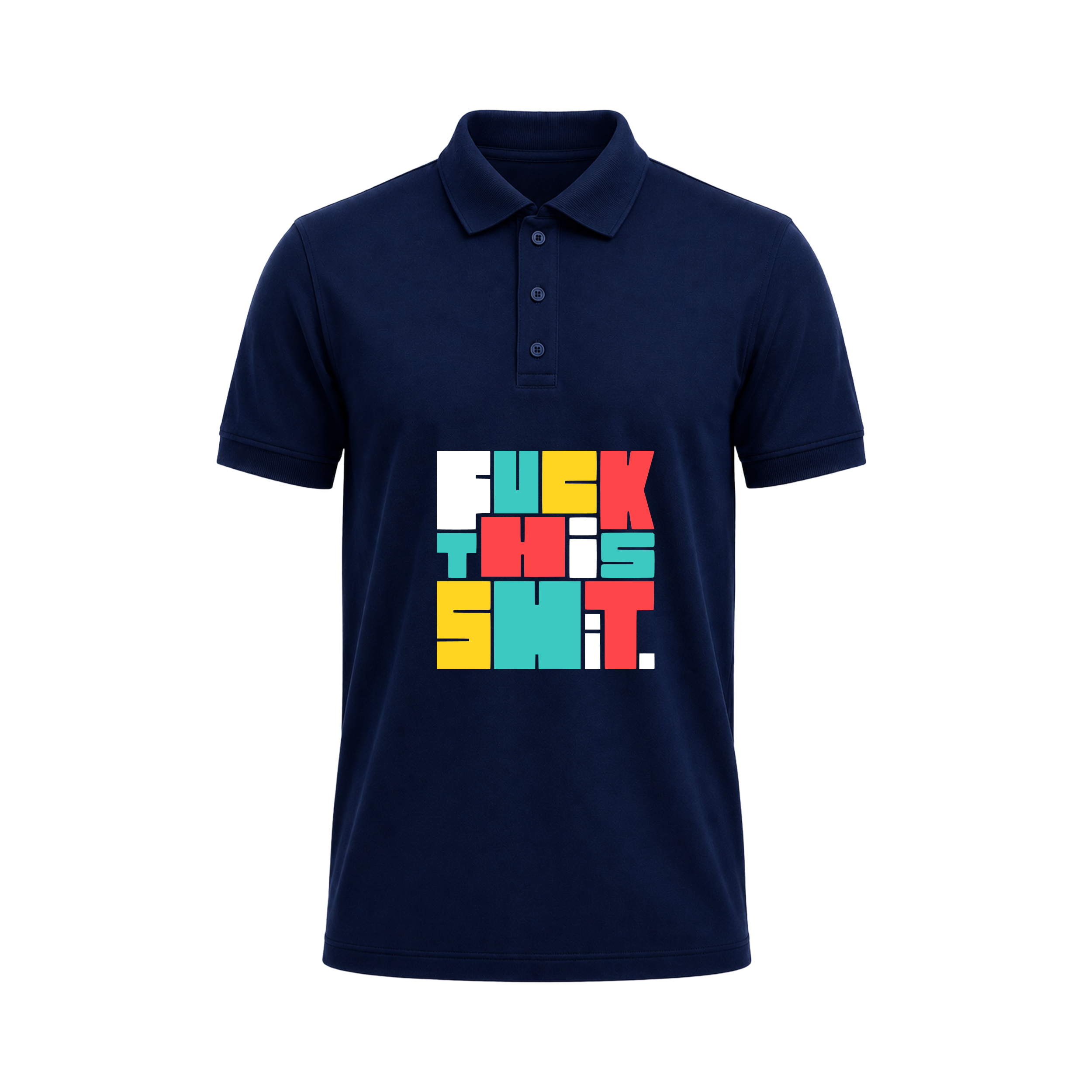 SIIEGE Funk Style Polo T-Shirt for Men
