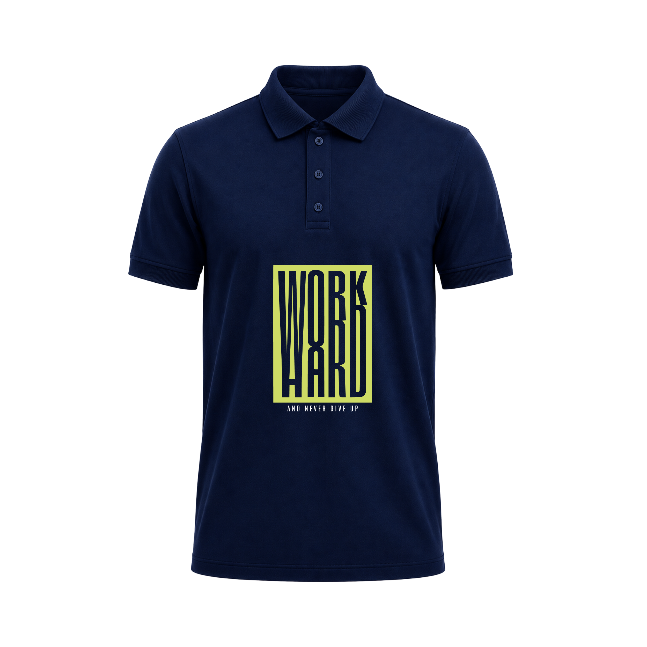 SIIEGE Men’s Motivational Polo T-Shirt