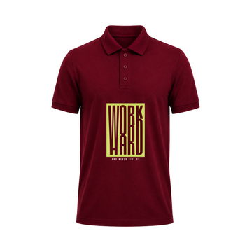 SIIEGE Men’s Motivational Polo T-Shirt