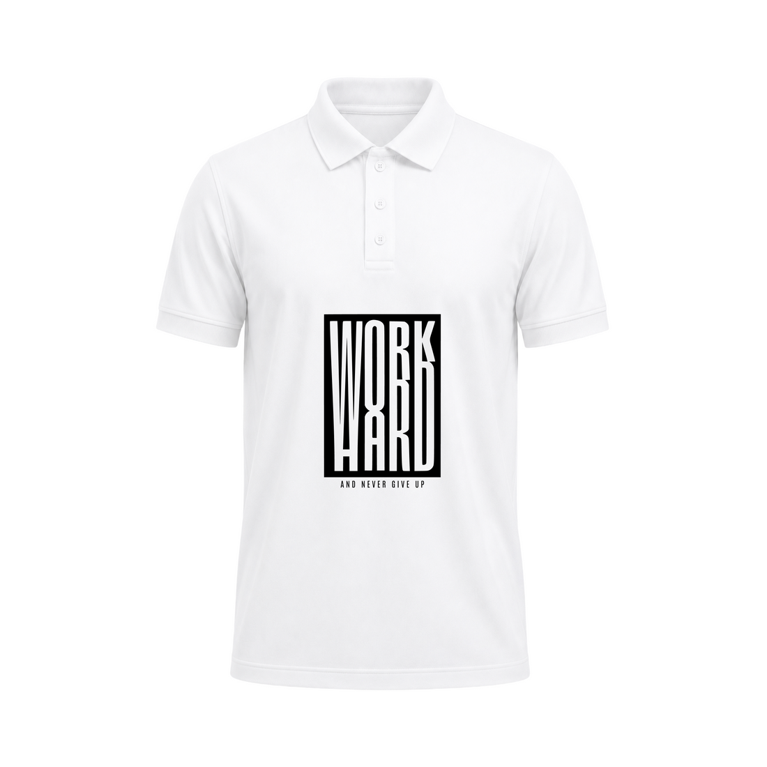 SIIEGE Men’s Motivational Polo T-Shirt