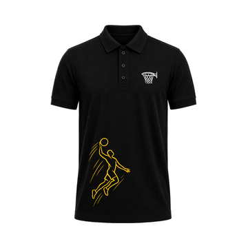 SIIEGE Trendy Athletic Half Sleeve Collar T-Shirt for Men