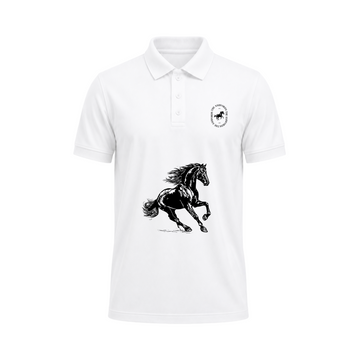 SIIEGE Midnight Horse Polo T-Shirt for Men