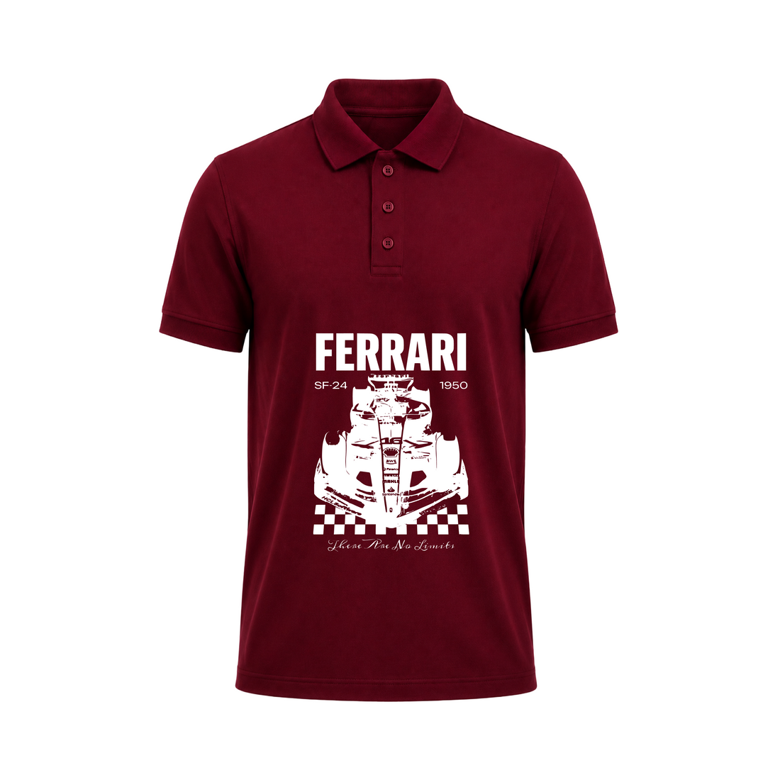 SIIEGE Racing Legend Polo Cotton T-Shirt For Men