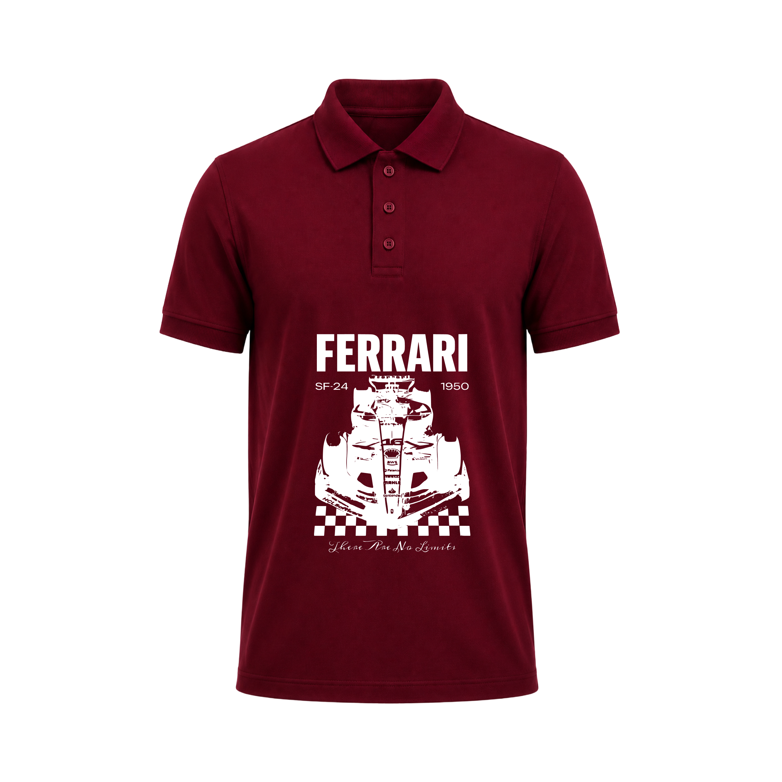 SIIEGE Racing Legend Polo Cotton T-Shirt For Men