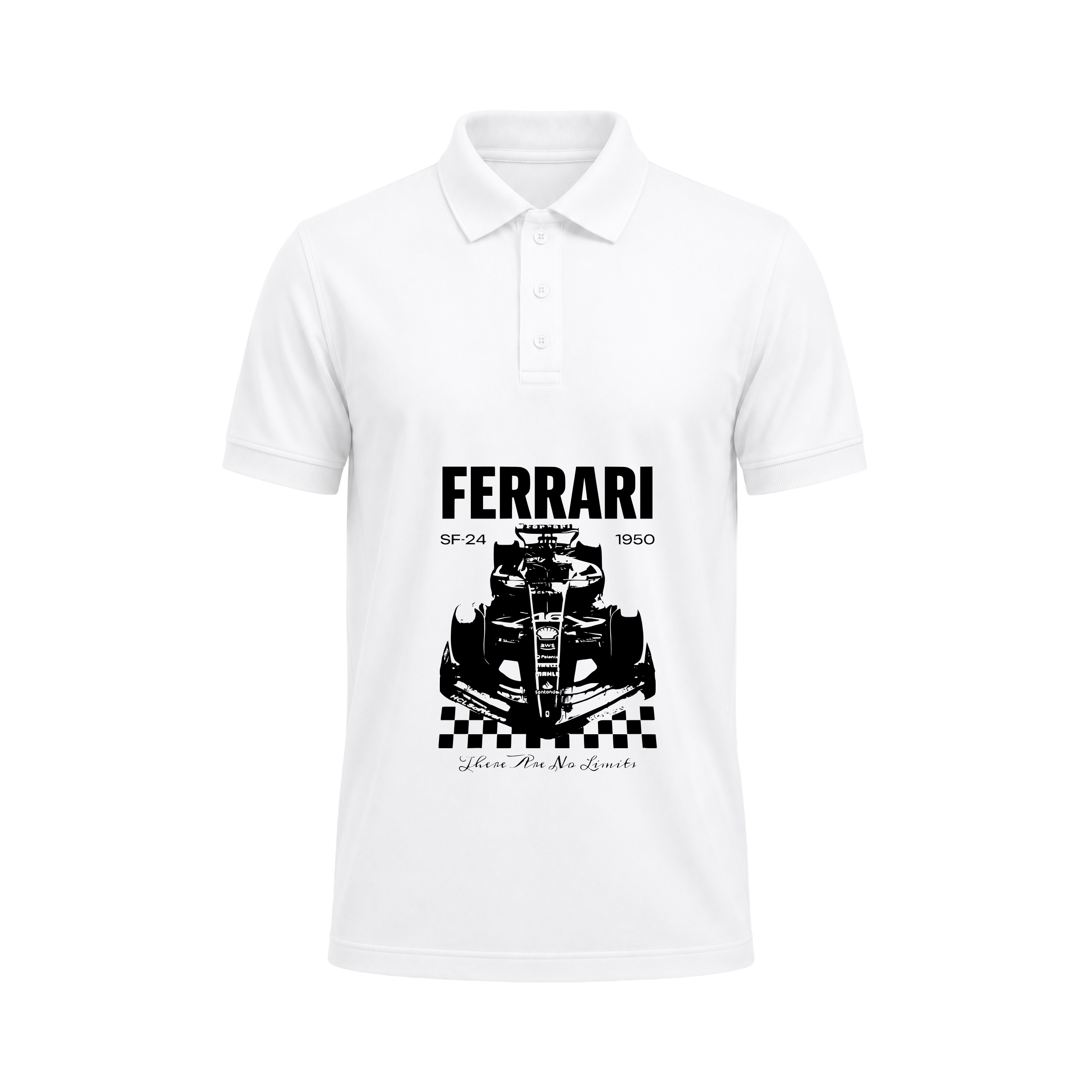 SIIEGE Racing Legend Polo Cotton T-Shirt For Men