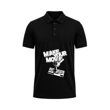 SIIEGE Make Your Move Polo Cotton T-Shirt For Men