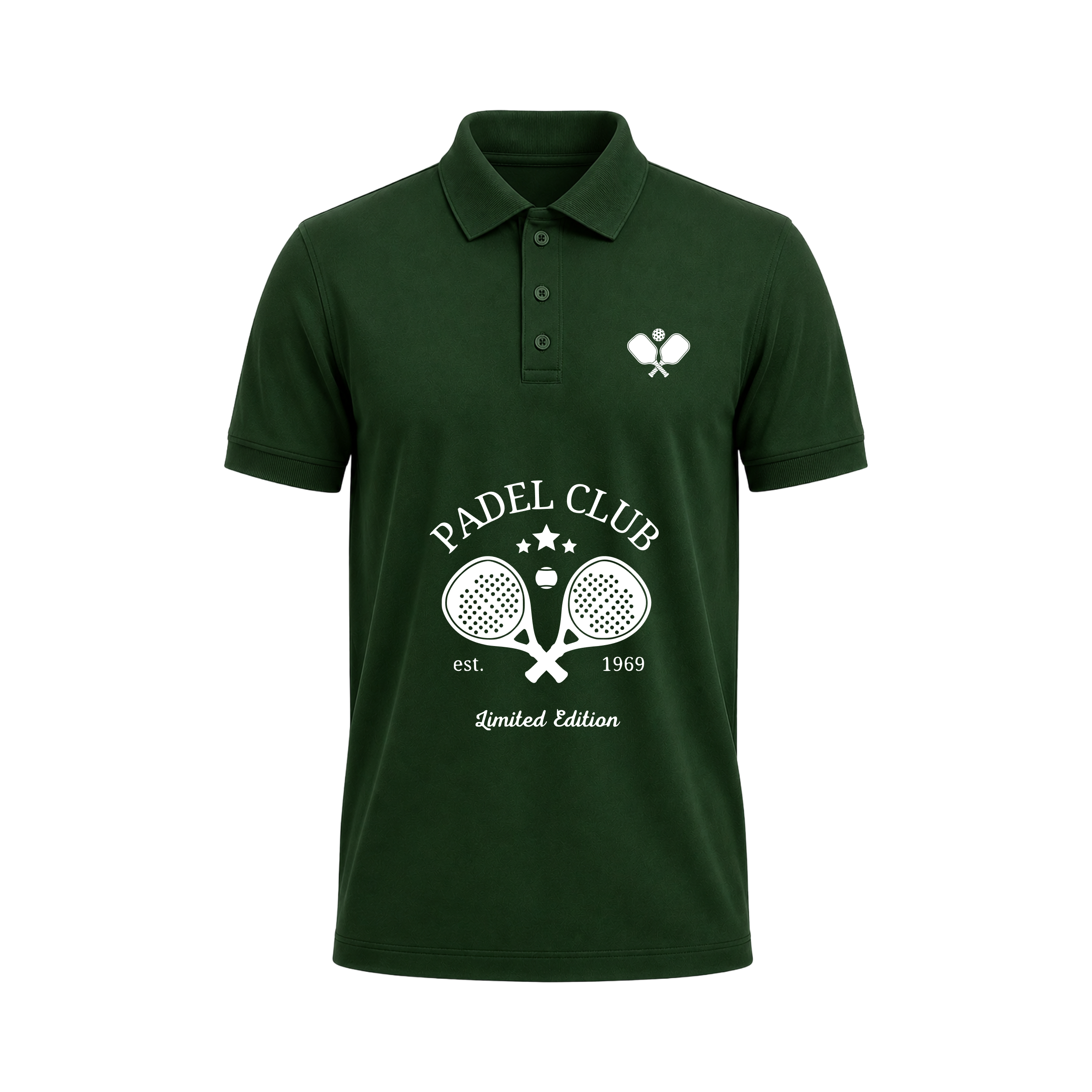 SIIEGE Padel Club Polo Cotton T-Shirt For Men