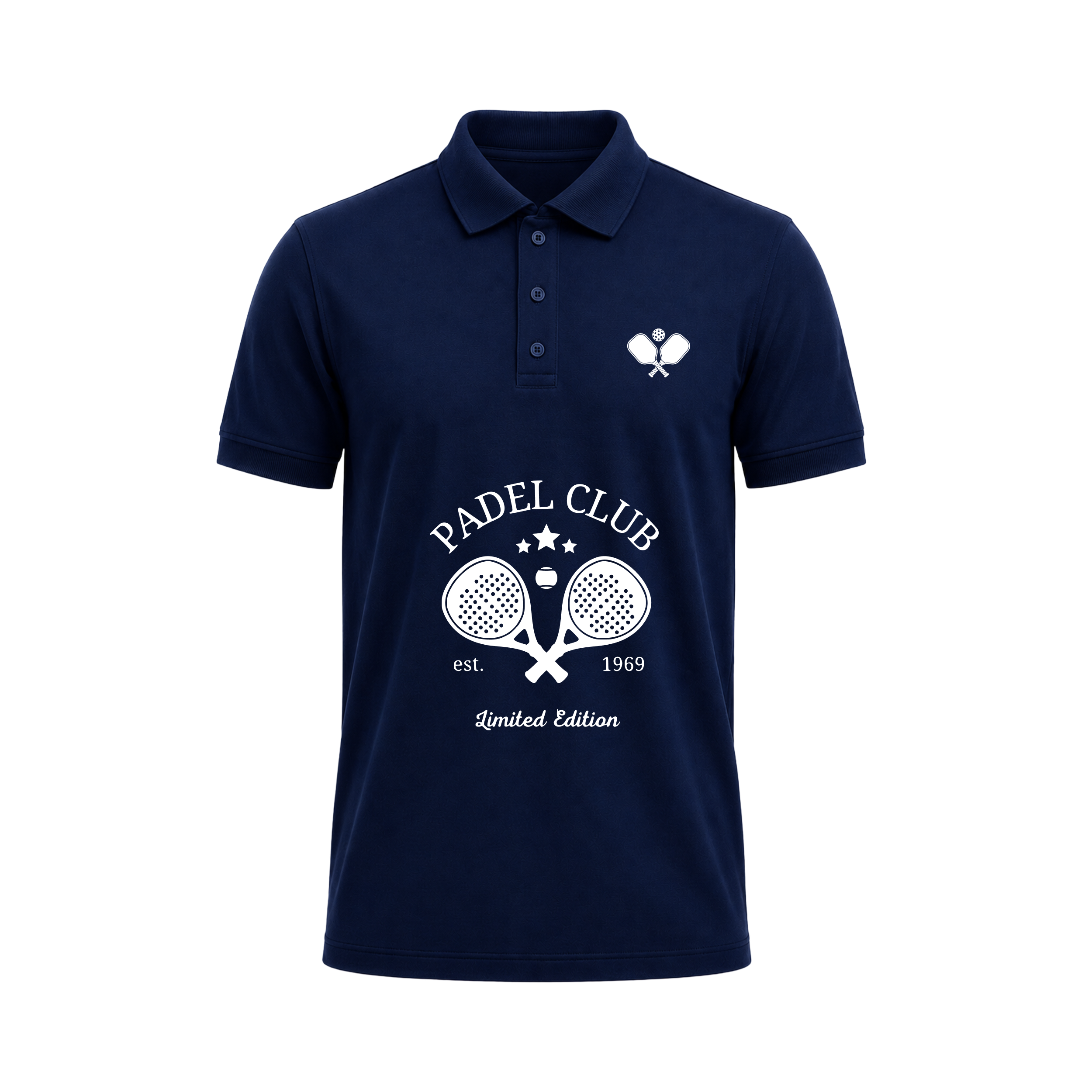 SIIEGE Padel Club Polo Cotton T-Shirt For Men
