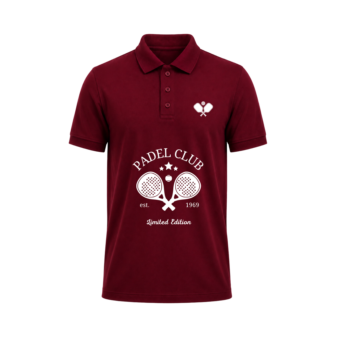 SIIEGE Padel Club Polo Cotton T-Shirt For Men