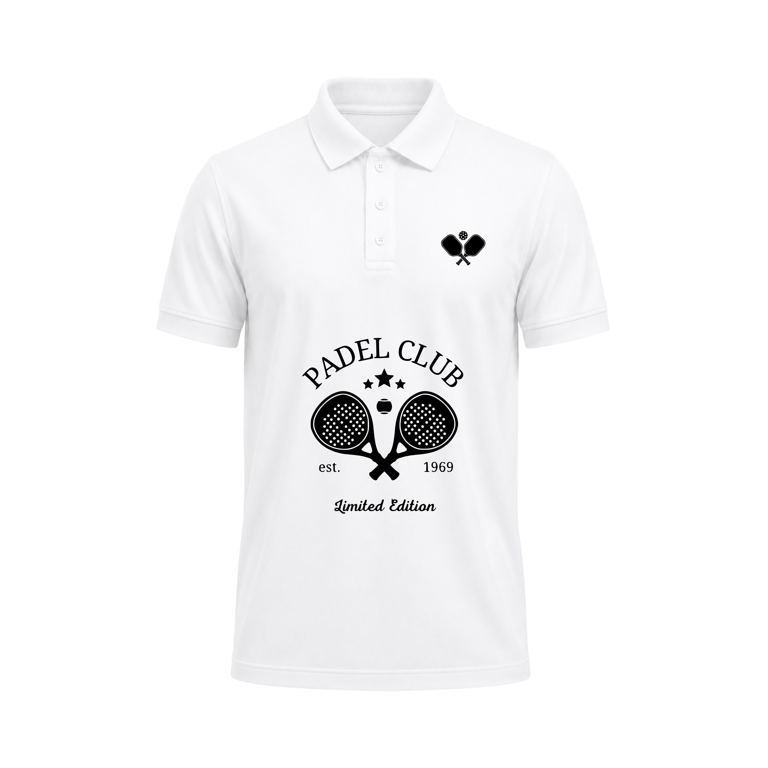 SIIEGE Padel Club Polo Cotton T-Shirt For Men