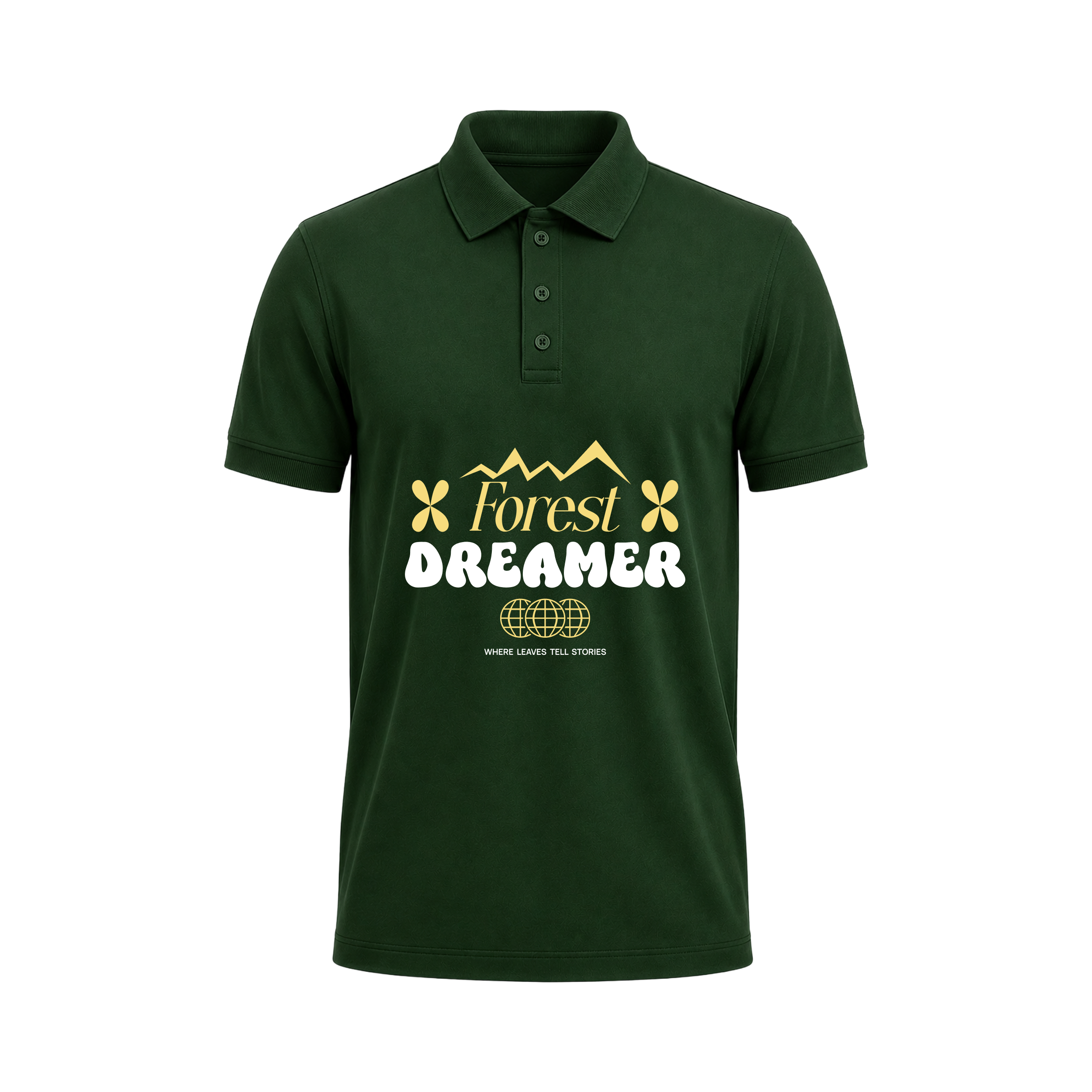 SIIEGE Forest Dreamer Polo T-Shirt For Men