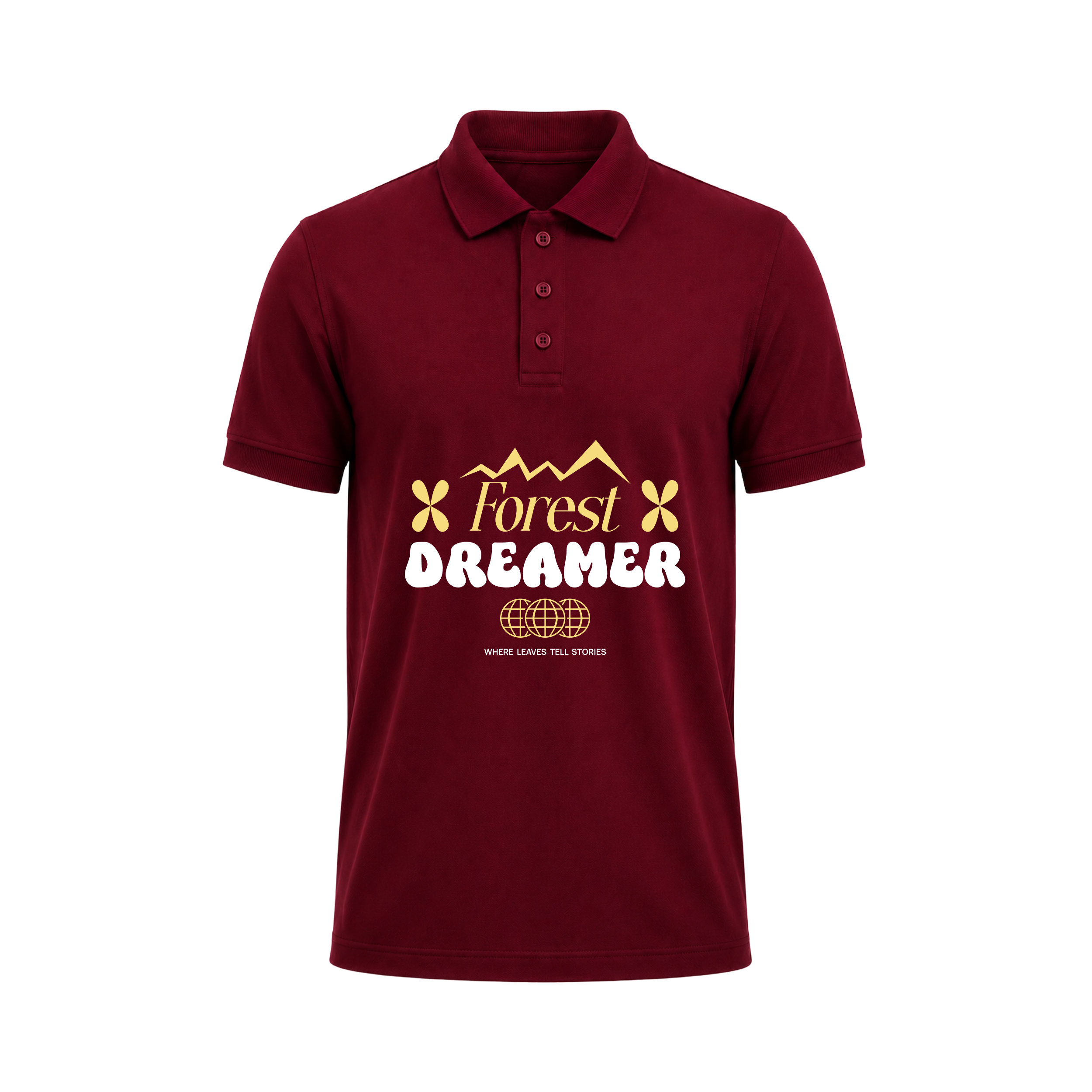 SIIEGE Forest Dreamer Polo T-Shirt For Men