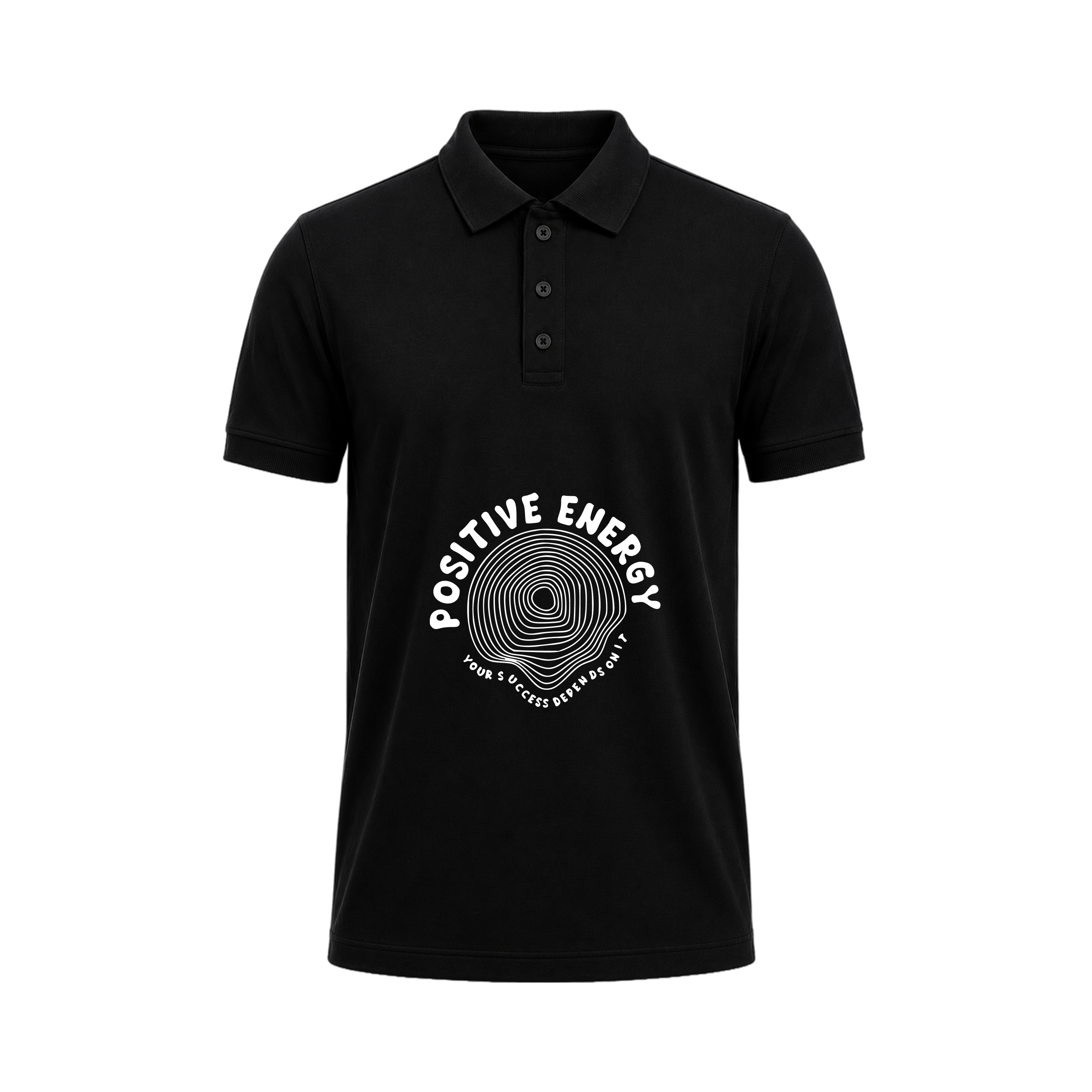 SIIEGE Positive Energy Polo T-Shirt For Men
