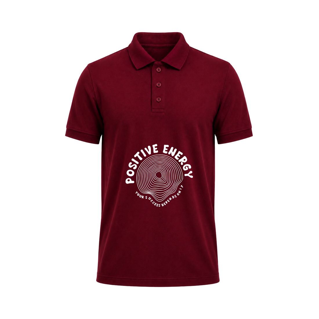 SIIEGE Positive Energy Polo T-Shirt For Men