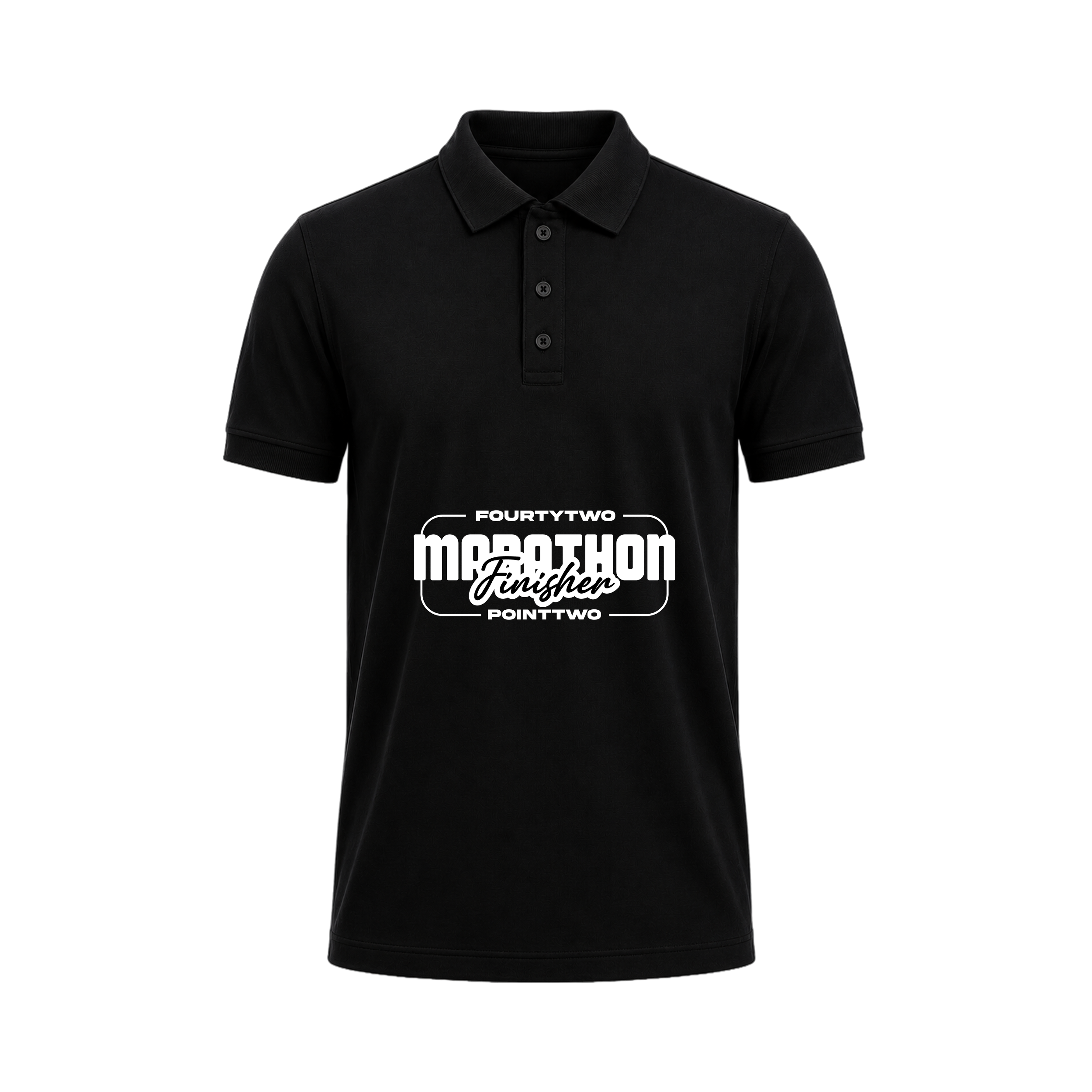 SIIEGE Marathon Finisher Polo T-Shirt For Men
