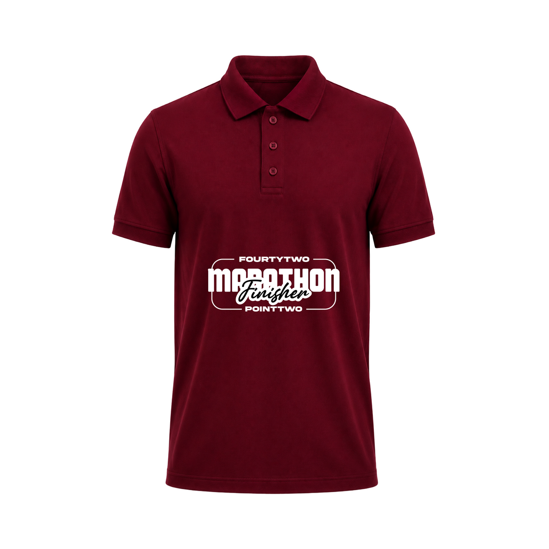 SIIEGE Marathon Finisher Polo T-Shirt For Men