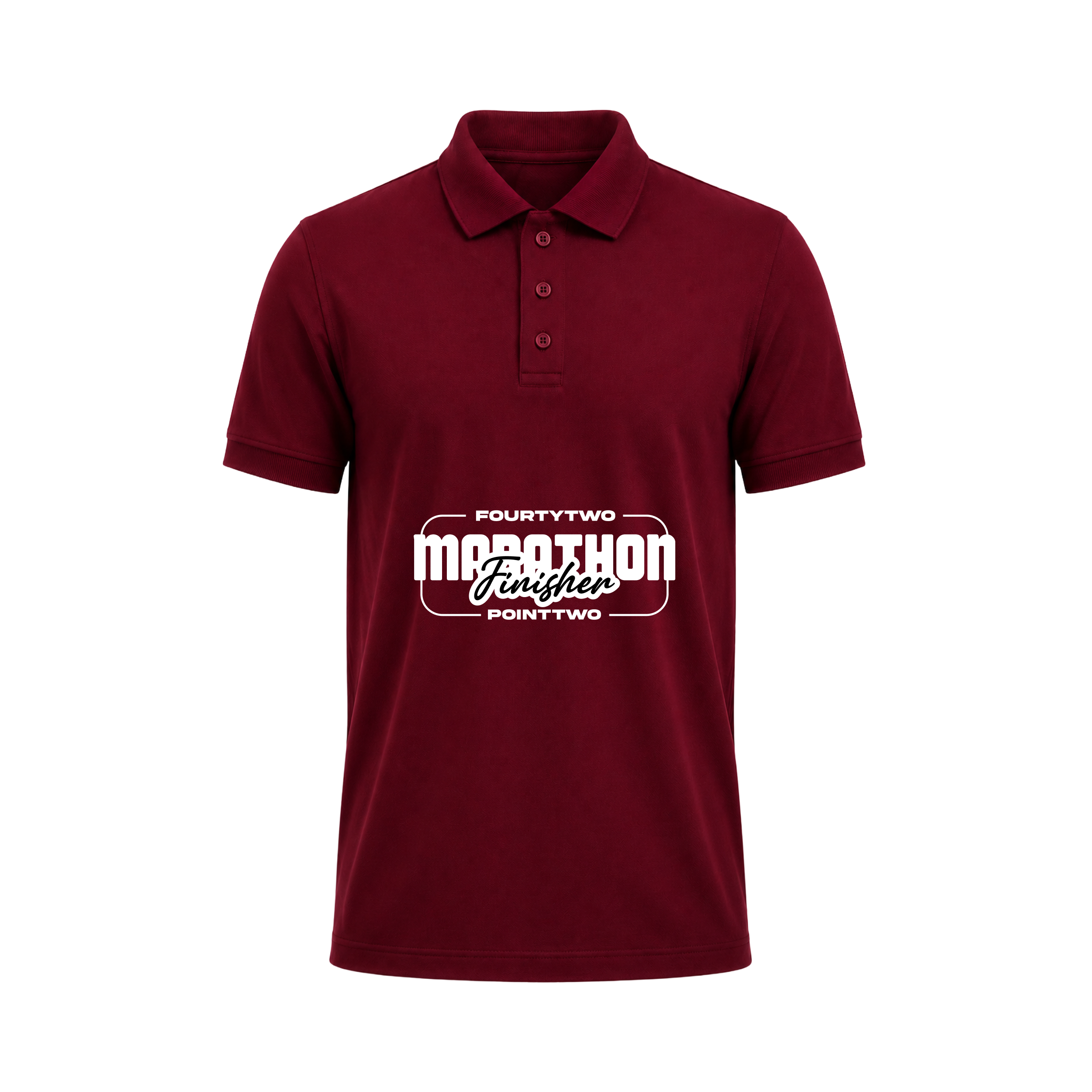 SIIEGE Marathon Finisher Polo T-Shirt For Men