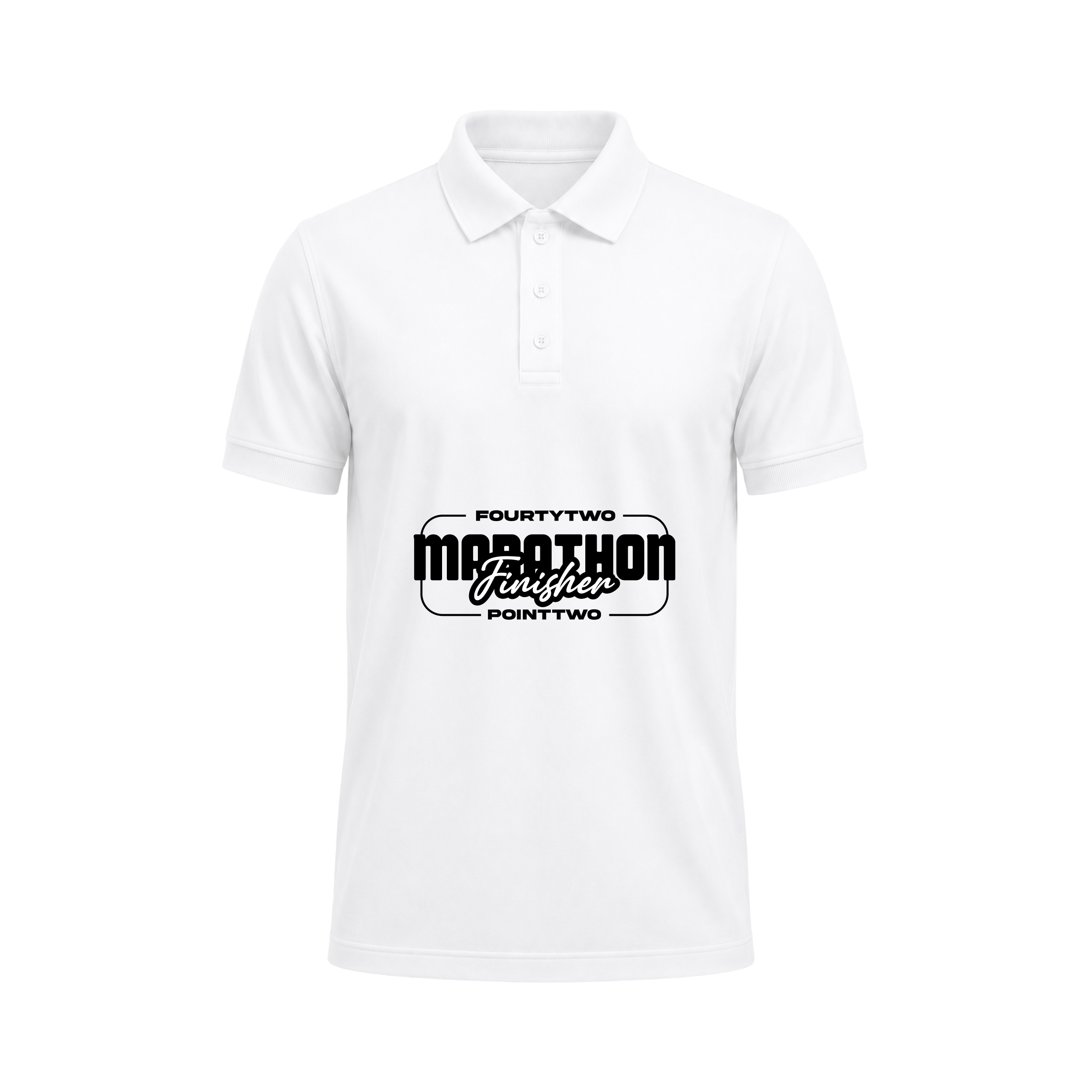 SIIEGE Marathon Finisher Polo T-Shirt For Men