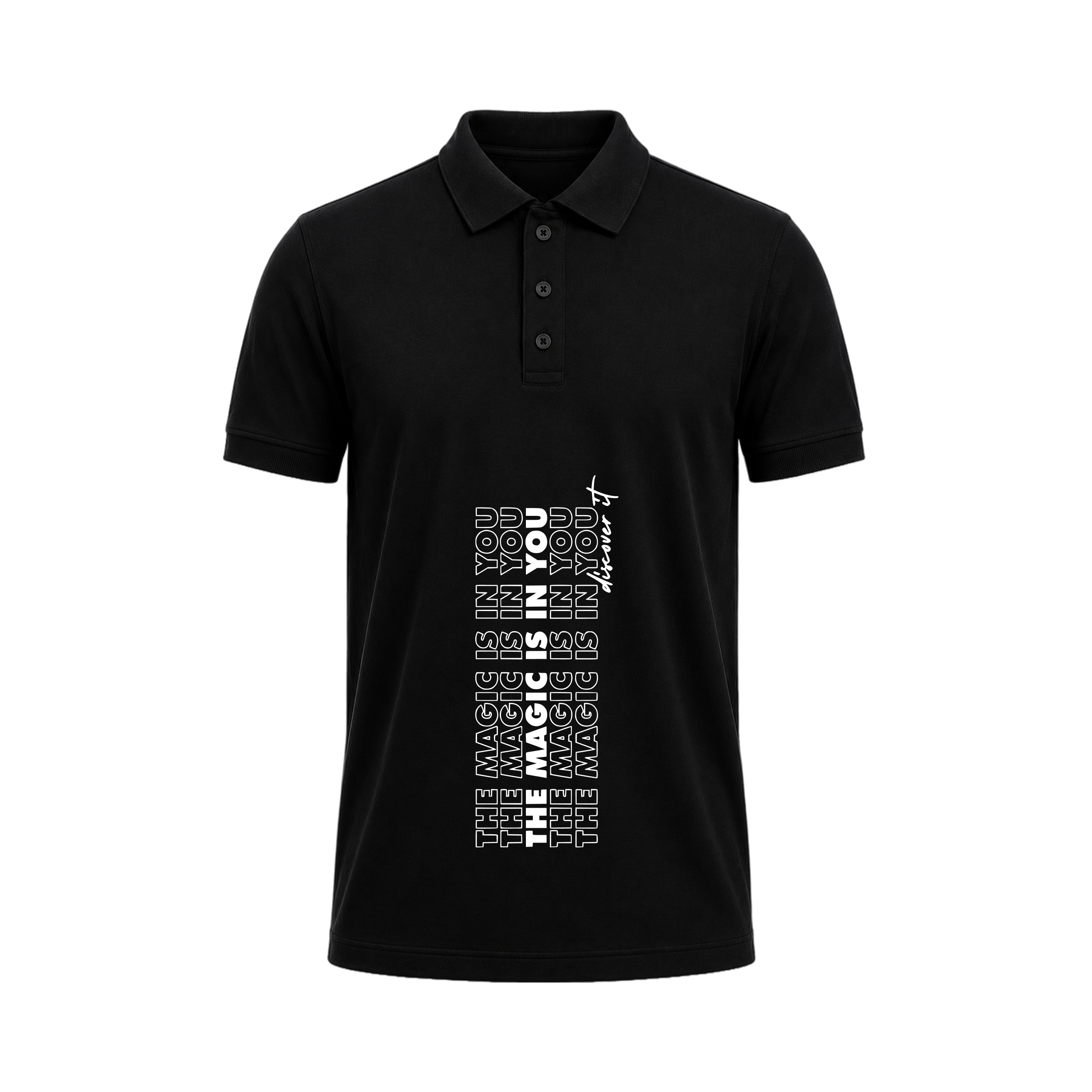 SIIEGE The Magic Is In You Polo T-Shirt For Men