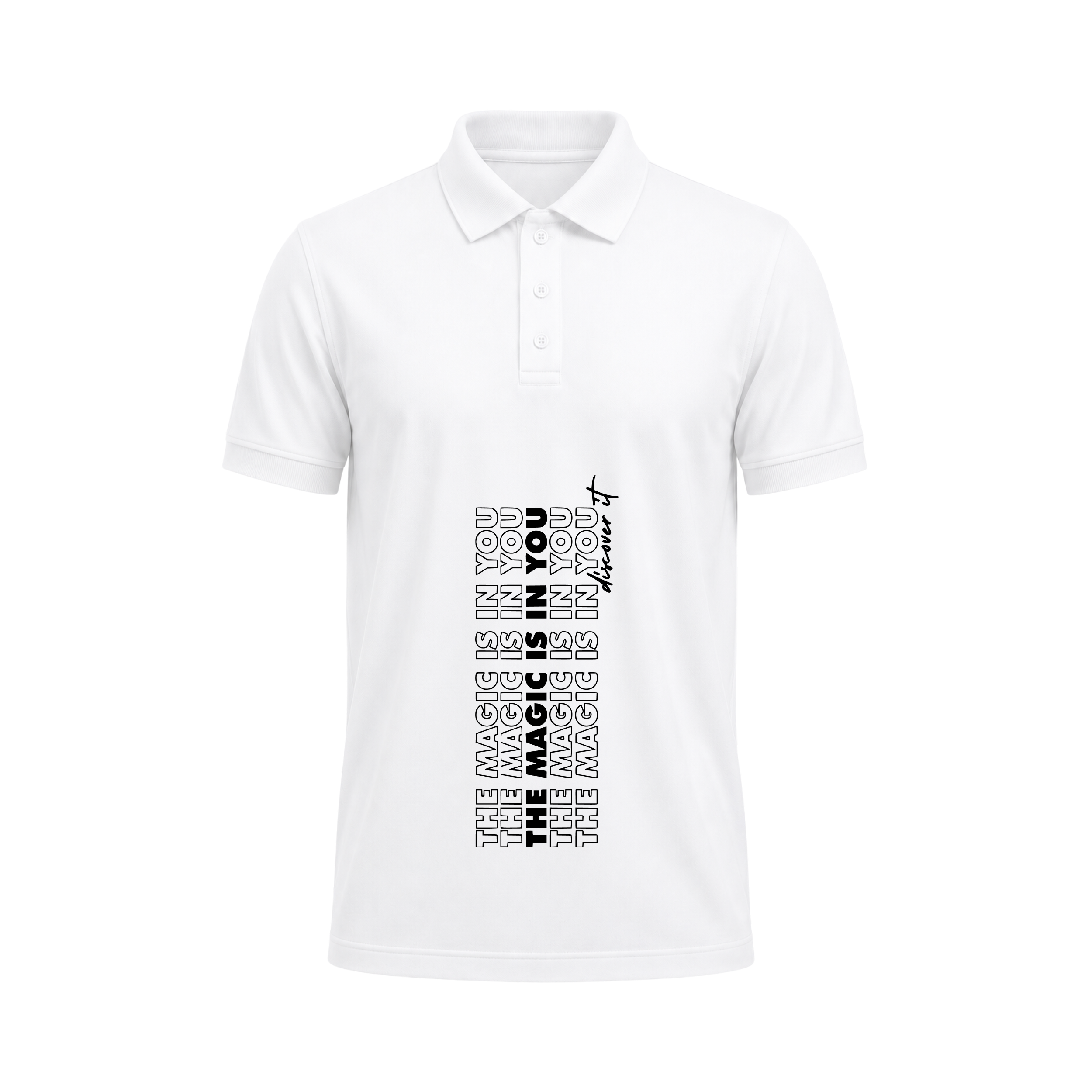 SIIEGE The Magic Is In You Polo T-Shirt For Men
