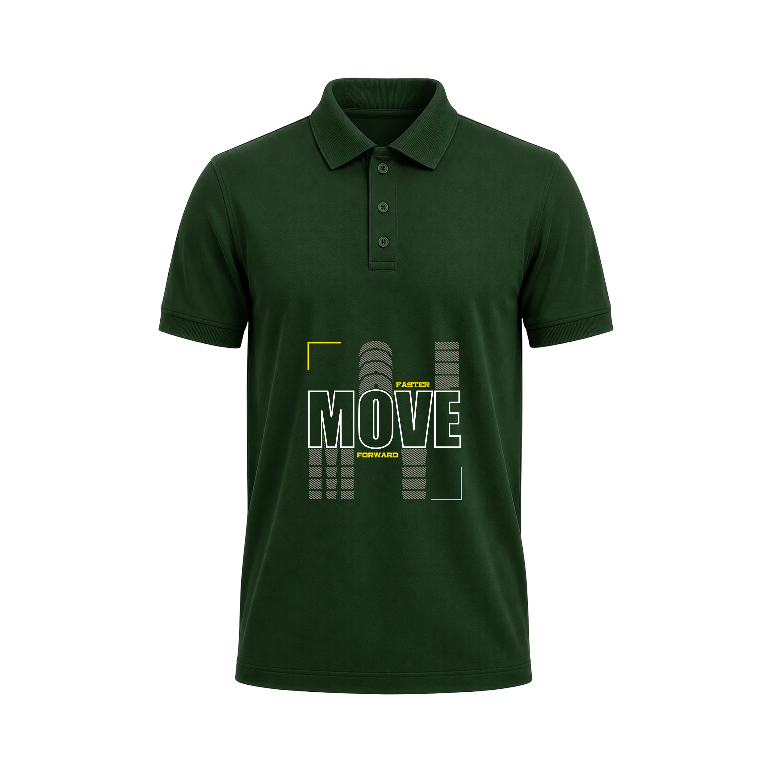 SIIEGE Move Forward Polo T-Shirt For Men