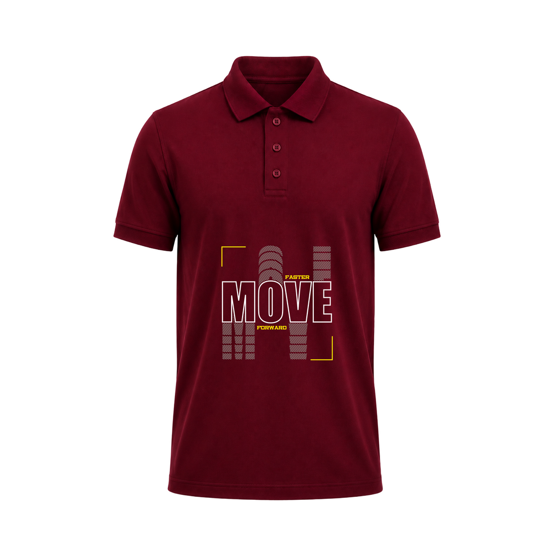 SIIEGE Move Forward Polo T-Shirt For Men
