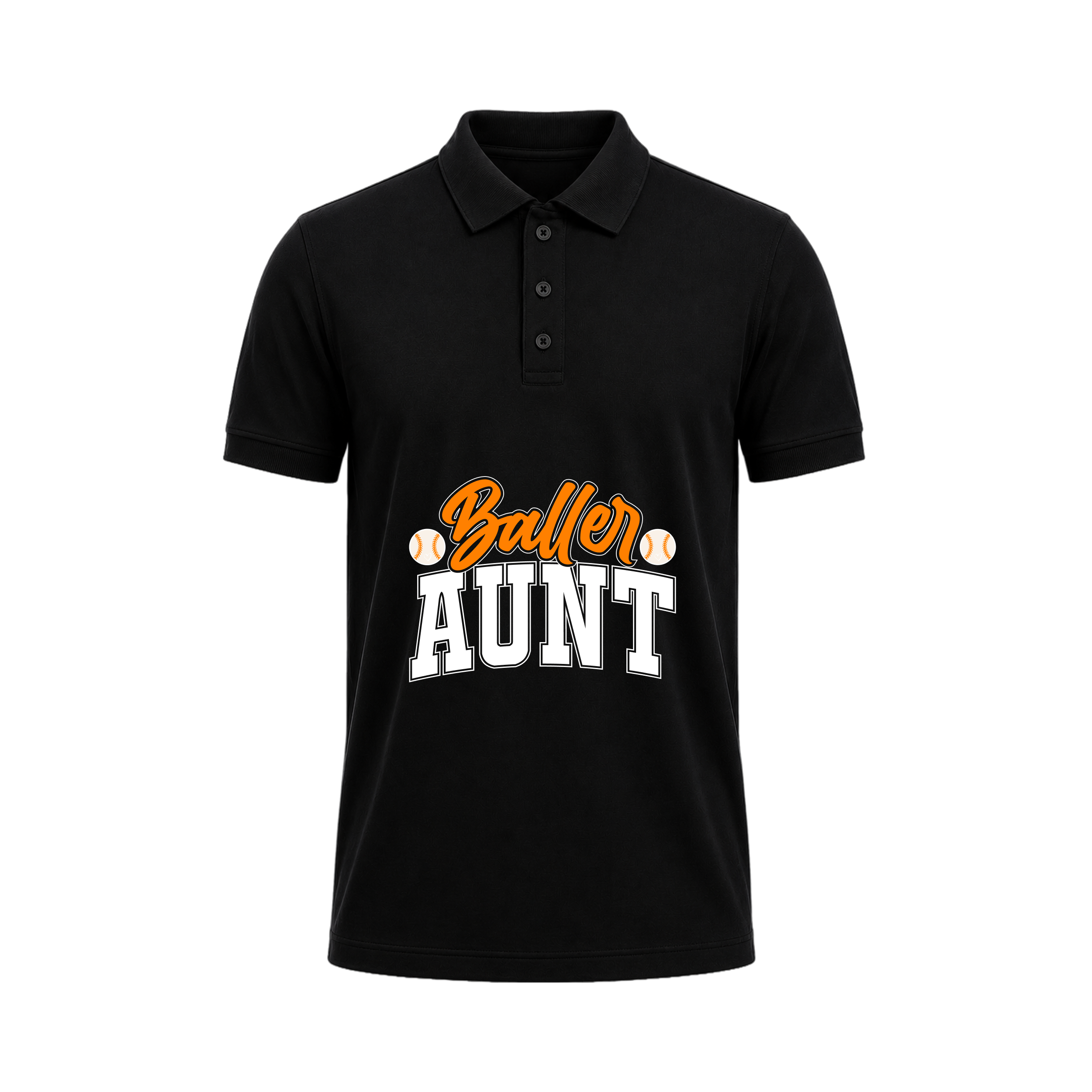 SIIEGE Baller Aunt Polo T-Shirt For Men
