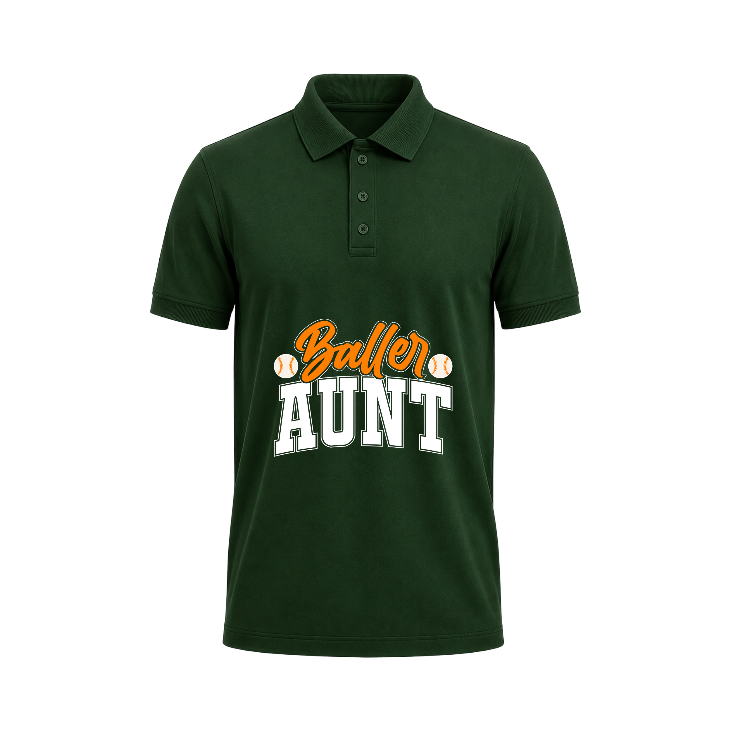 SIIEGE Baller Aunt Polo T-Shirt For Men