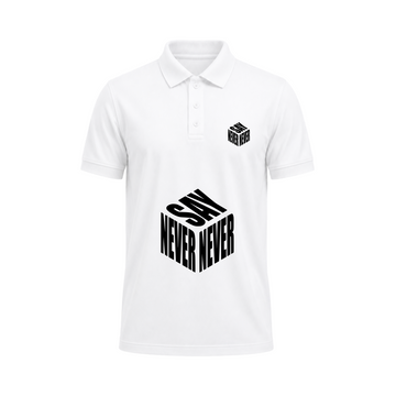 SIIEGE Never Say Never Polo T-Shirt For Men