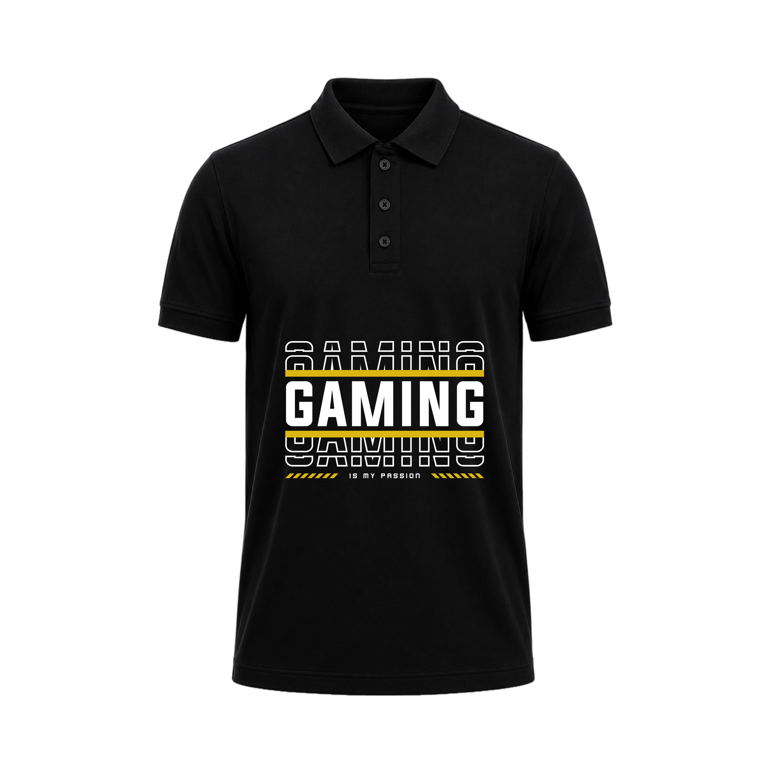SIIEGE Gaming Is My Passion Polo T-Shirt For Men