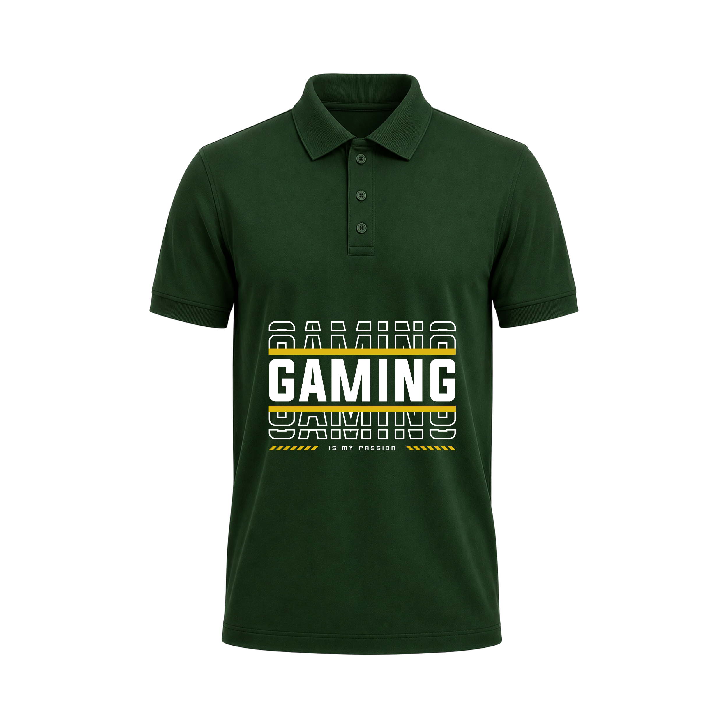 SIIEGE Gaming Is My Passion Polo T-Shirt For Men