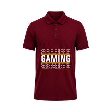 SIIEGE Gaming Is My Passion Polo T-Shirt For Men
