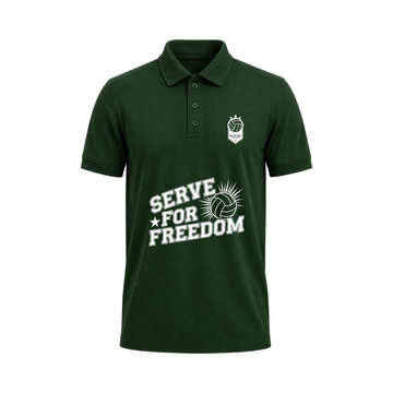 SIIEGE Serve For Freedom Polo T-Shirt For Men