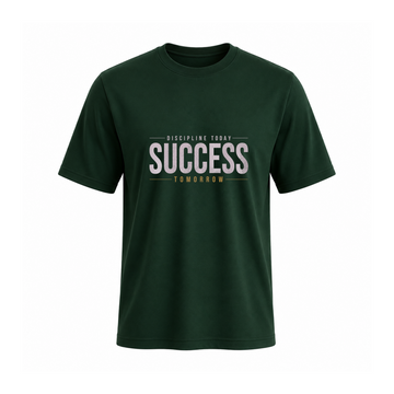Siiege Success Mindset Cotton T-Shirt for Men