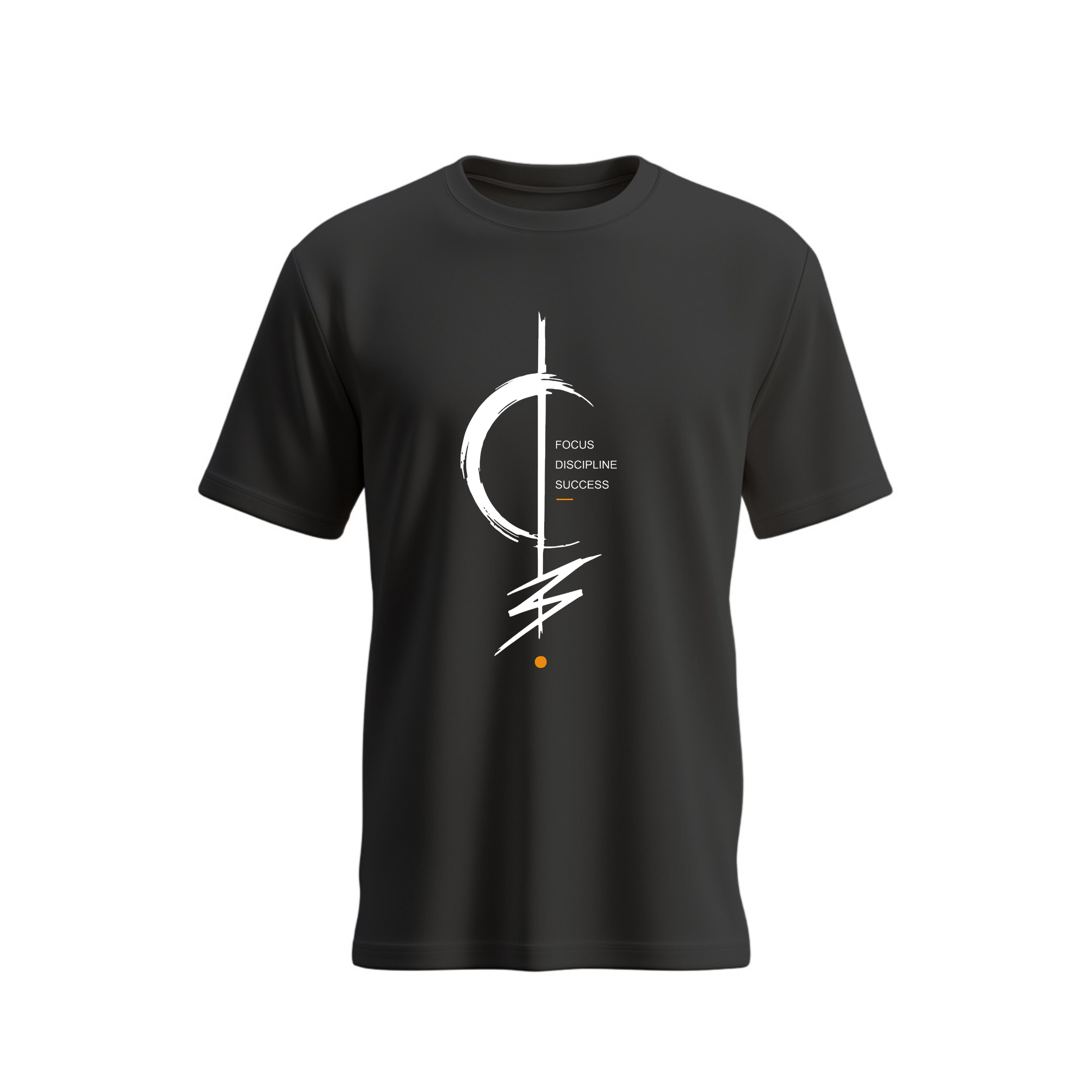 Siiege Focus Discipline Success Cotton T-Shirt for Men