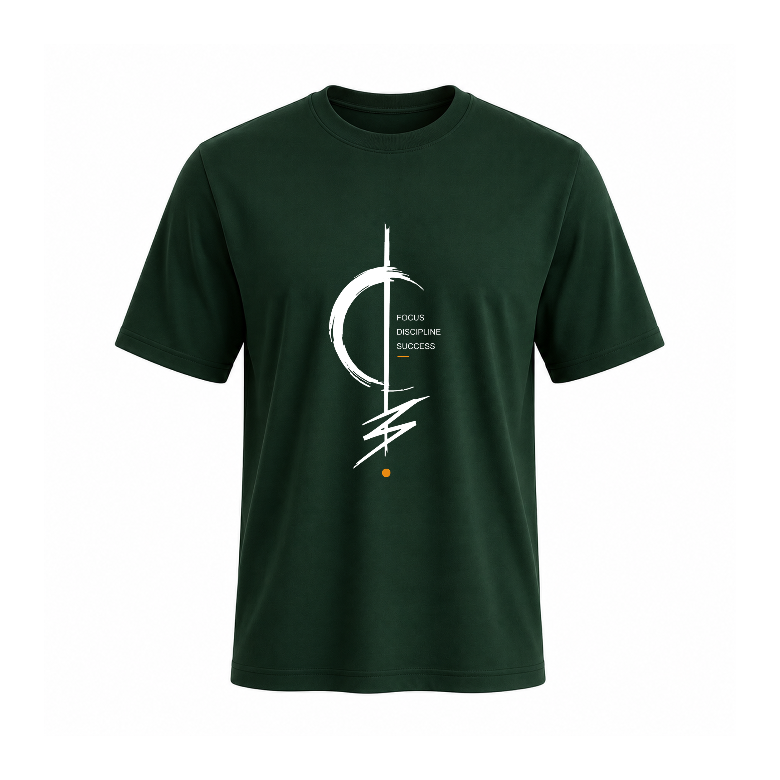 Siiege Focus Discipline Success Cotton T-Shirt for Men